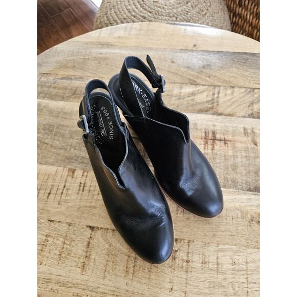 Kork-Ease Shoes - Kork-Ease Janelle Sling Back Block Heel Clogs Women’s Size 7M Moto Boho City